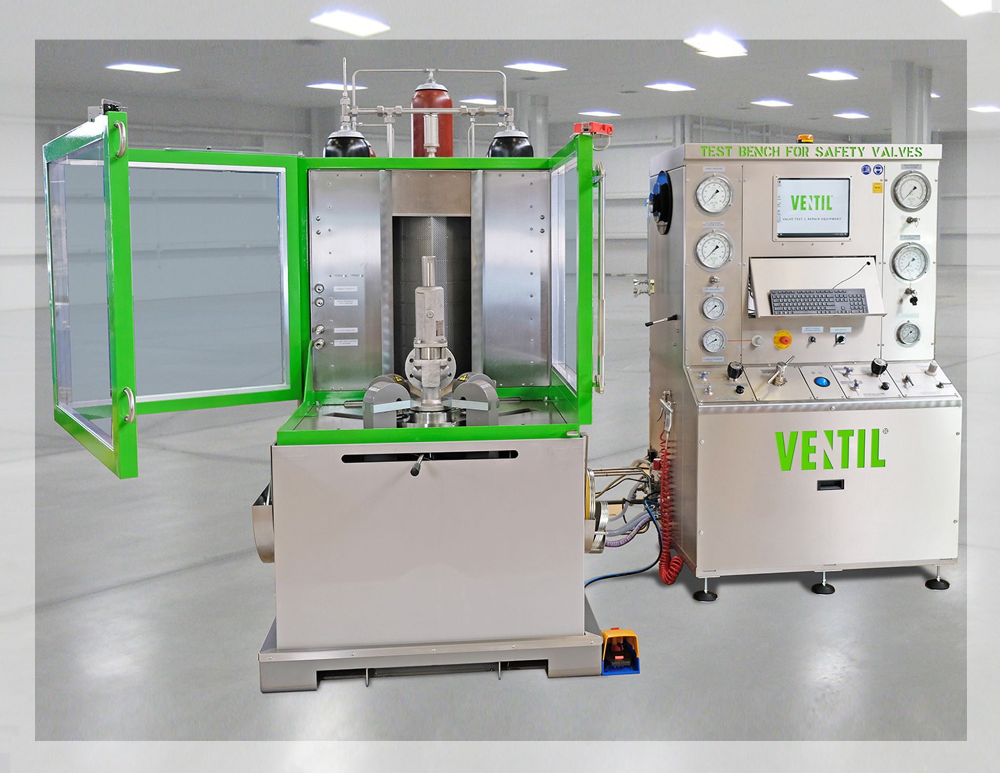 VC25-SRV bench testing